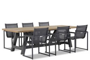 Lifestyle Delgada/Trente 260 cm dining tuinset 7-delig