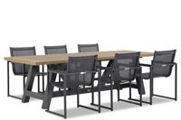 Lifestyle Delgada/Trente 260 cm dining tuinset 7-delig