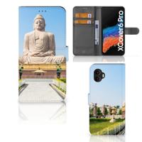 Samsung Galaxy Xcover 6 Pro | Flip Cover | Boeddha | Portemonnee hoesje