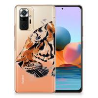 Smartphone hoesje Xiaomi Redmi Note 10 Pro Watercolor Tiger