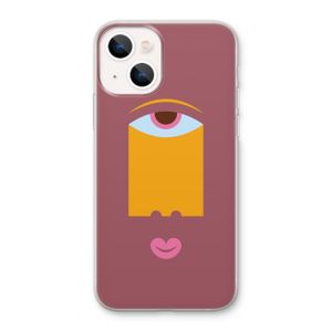 Mono V: iPhone 13 Transparant Hoesje