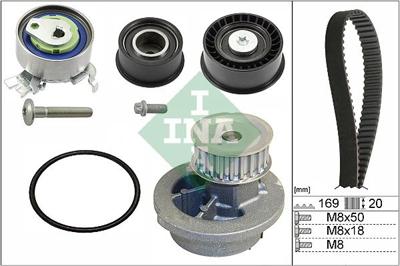 Waterpomp + Distributieriemset 530007830