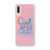 Girl boss: Samsung Galaxy A70 Transparant Hoesje
