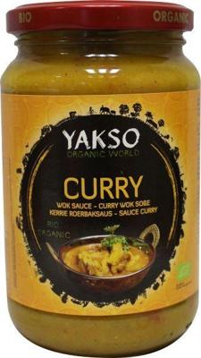 Yakso Curry wok saus bio