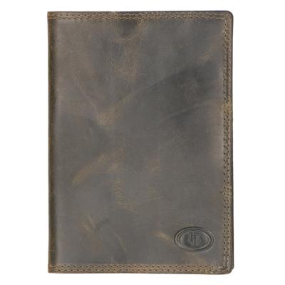 Leather Design Paspoort Etui Groen