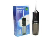 Denterest Waterflosser - 220ml - 3 standen - Oplaadbaar - Zwart