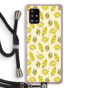 Herfst: Samsung Galaxy A51 5G Transparant Hoesje met koord