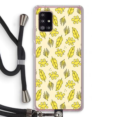 Herfst: Samsung Galaxy A51 5G Transparant Hoesje met koord