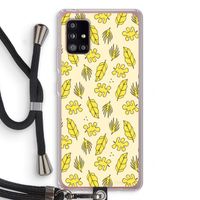 Herfst: Samsung Galaxy A51 5G Transparant Hoesje met koord Herfst: Samsung Galaxy A51 5G Transparant Hoesje met koord