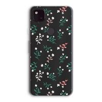 Small white flowers: Google Pixel 4a 5G Transparant Hoesje
