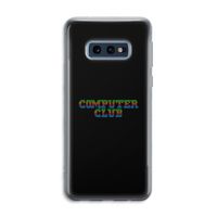 Retro: Samsung Galaxy S10e Transparant Hoesje