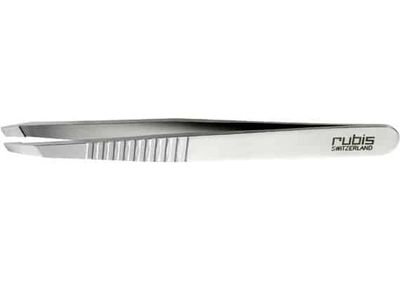 Rubis Pincet Classic ProGrip schuin gepolijst