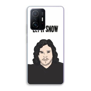Let It Snow: Xiaomi 11T Pro Transparant Hoesje