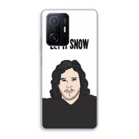 Let It Snow: Xiaomi 11T Pro Transparant Hoesje