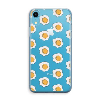 Bacon to my eggs #1: iPhone XR Transparant Hoesje