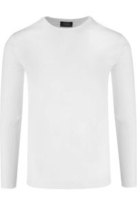 OLYMP SIGNATURE Tailored Fit Longsleeve wit, Effen