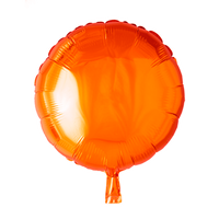 Folieballon Rond Oranje (45cm)