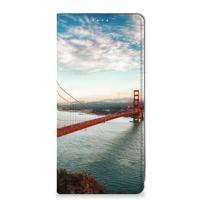 Samsung Galaxy A71 Book Cover Golden Gate Bridge