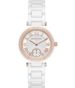 Horlogeband Michael Kors MK6240 Keramiek Wit 16mm