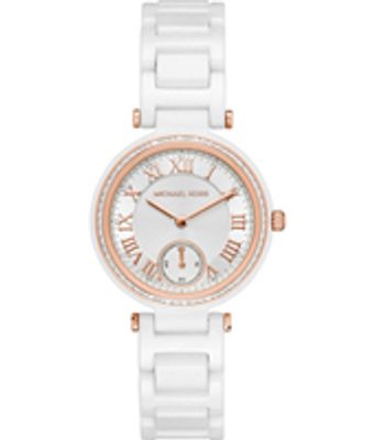 Horlogeband Michael Kors MK6240 Keramiek Wit 16mm