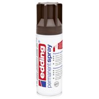 Edding 5200 • permanent spray premium acrylverf chocoladebruin mat
