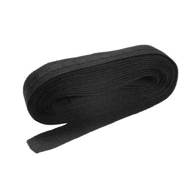Leen Bakker - Plooiband 24mm 560cm - Polyester - Zwart