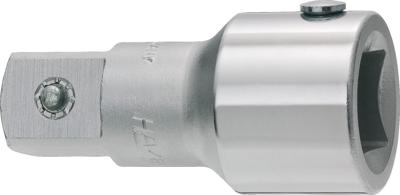 HAZET Verlengstuk 1017-3 · 3/4 inch (20 mm) vierkant hol · 3/4 inch (20 mm) vierkant massief · Lengte: 75 mm