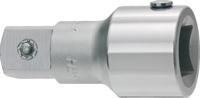HAZET Verlengstuk 1017-3 · 3/4 inch (20 mm) vierkant hol · 3/4 inch (20 mm) vierkant massief · Lengte: 75 mm