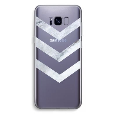 Marmeren pijlen: Samsung Galaxy S8 Plus Transparant Hoesje