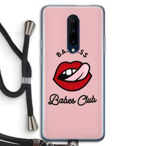 Badass Babes Club: OnePlus 7 Pro Transparant Hoesje met koord