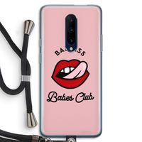 Badass Babes Club: OnePlus 7 Pro Transparant Hoesje met koord