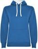 Roly RY1068 Women´s Urban Hooded Sweatshirt - Royal Blue 05/White 01 - S