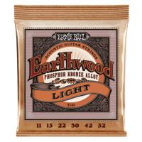 Ernie Ball 2148 Earthwood Light Phosphor Bronze 011 - 052 snarenset voor westerngitaar - thumbnail