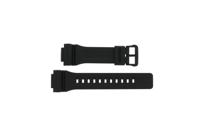 Horlogeband Casio TRT-110H-1A / 10452139 Kunststof/Plastic Zwart 18mm