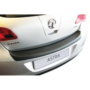 Bumper beschermer passend voor Opel Astra J 5 deurs 12/2009-9/2012 Zwart GRRBP431