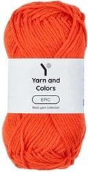 Yarn and Colors Epic 022 Fiery Orange