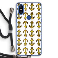 Musketon Anchor: Xiaomi Mi Mix 3 Transparant Hoesje met koord