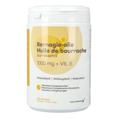 Natural Energy Bernagie Olie Caps 250