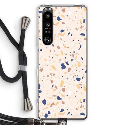 Terrazzo N°23: Sony Xperia 1 III Transparant Hoesje met koord
