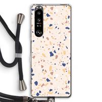 Terrazzo N°23: Sony Xperia 1 III Transparant Hoesje met koord