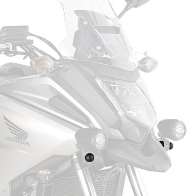 GIVI Montagekit voor spotlights S310, S322 of S312, Montagesteun mist- en verstralers de moto, LS1146