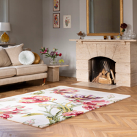Laura Ashley - Gosford-Cranberry 81300 - 140x200 cm Vloerkleed