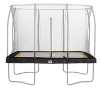 Salta Trampoline Comfort Edition 214 x 153 cm met Veiligheidsnet - Zwart - thumbnail