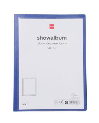 HEMA Showalbum A4 Donkerblauw