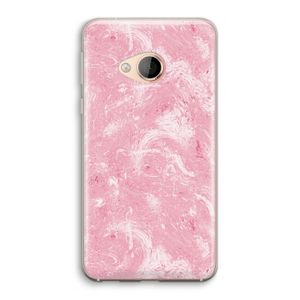 Abstract Painting Pink: HTC U Play Transparant Hoesje
