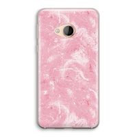 Abstract Painting Pink: HTC U Play Transparant Hoesje