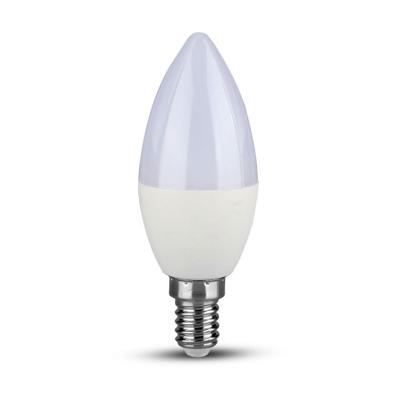 E14 LED Lamp - 7 Watt 600lm - 6400K daglicht wit - Vervangt 45 Watt - E14 fitting - Kaarslamp - Kleine fitting