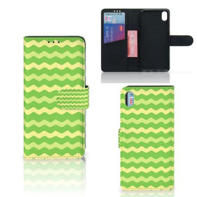 Xiaomi Redmi 7A | Telefoon Hoesje | Waves Green