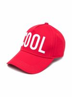 DSQUARED2 KIDS casquette à logo brodé - Rouge