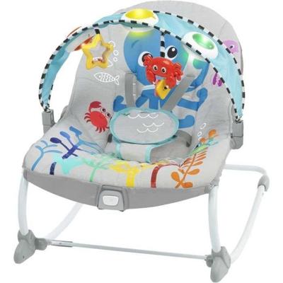 Schommelligstoel - BABY EINSTEIN - Ocean Explorers Kick to It Opus Musical Infant to Toddler Rocker - Kinderen van 0 tot 30 maanden